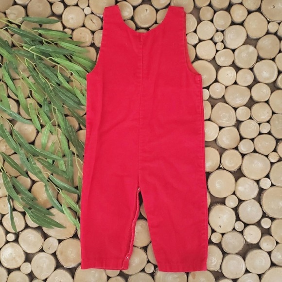 Vintage Royal Heir Corduroy Elephant Overalls - Picture 2 of 5